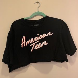 Khalid Oversized Crop Top